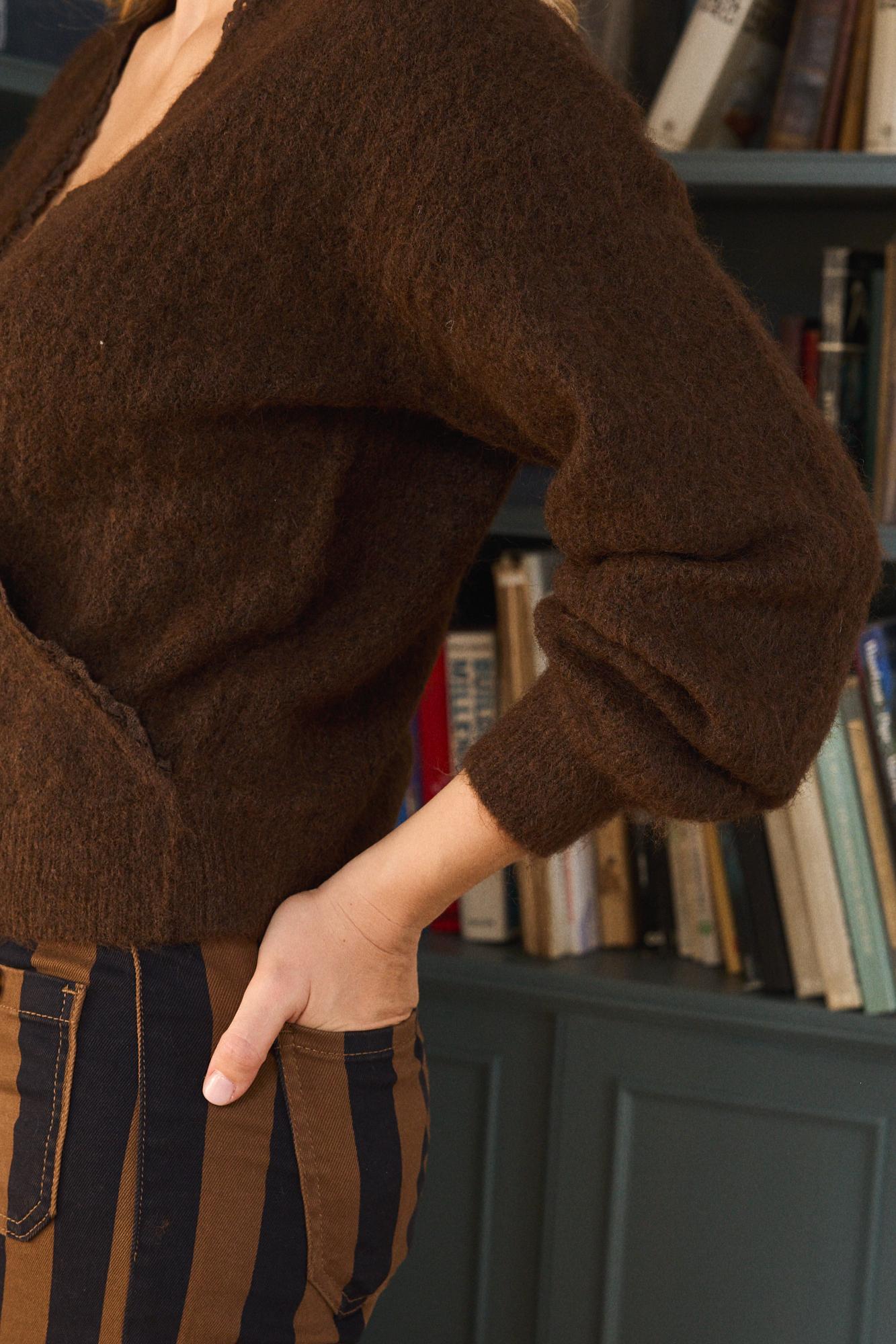Maglione a portafoglio Serenella