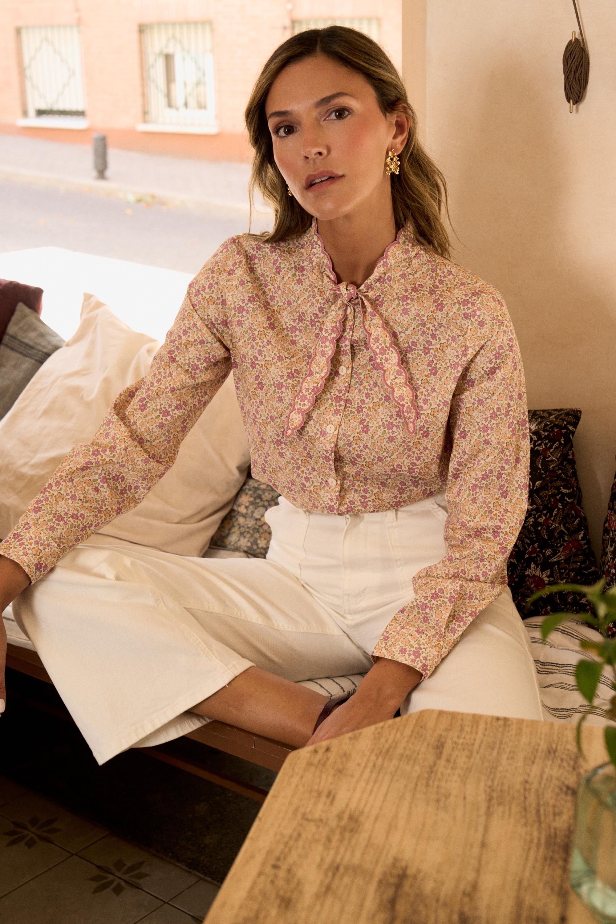 Camicia stampata Nieva