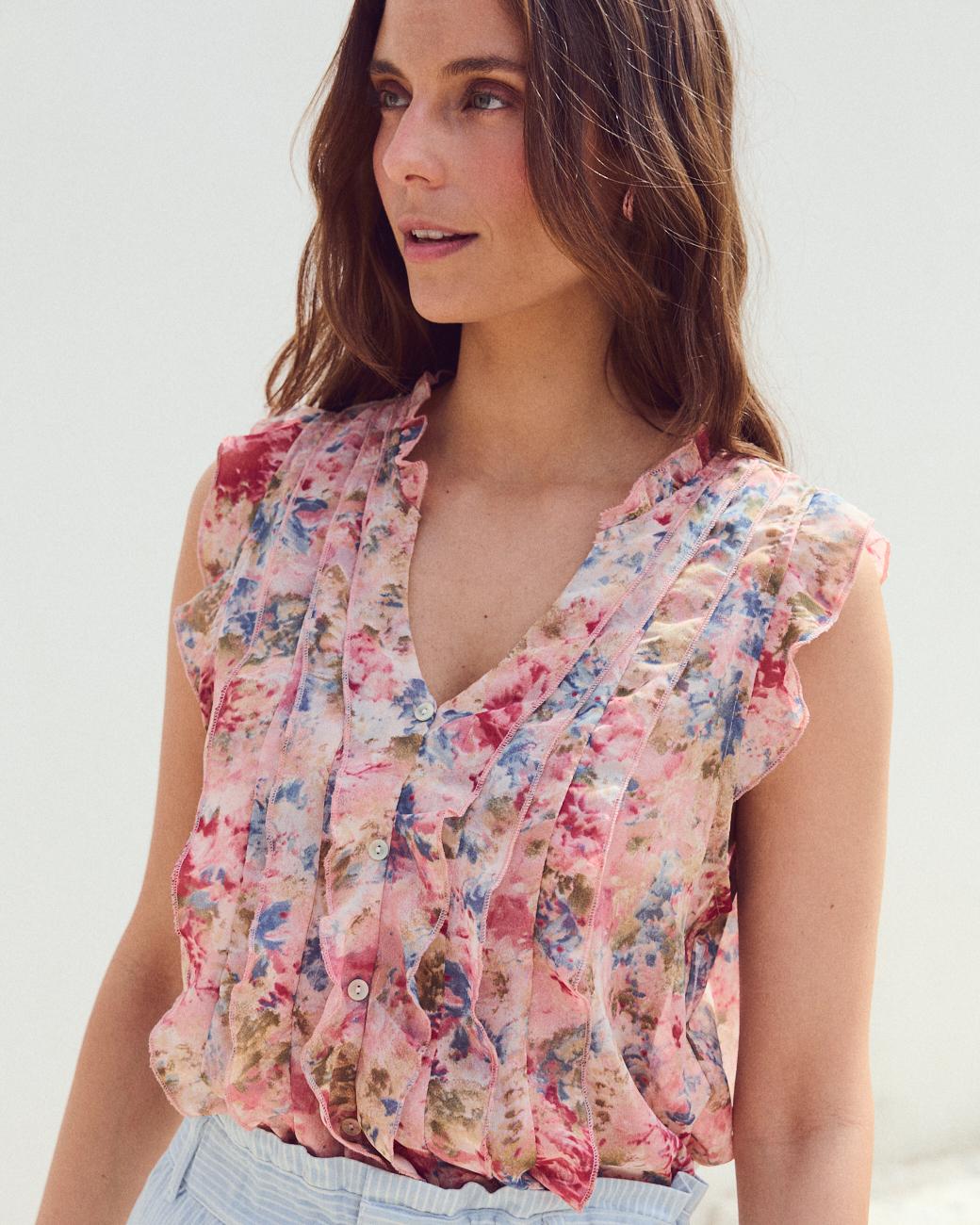 Camicia a fiori Olga
