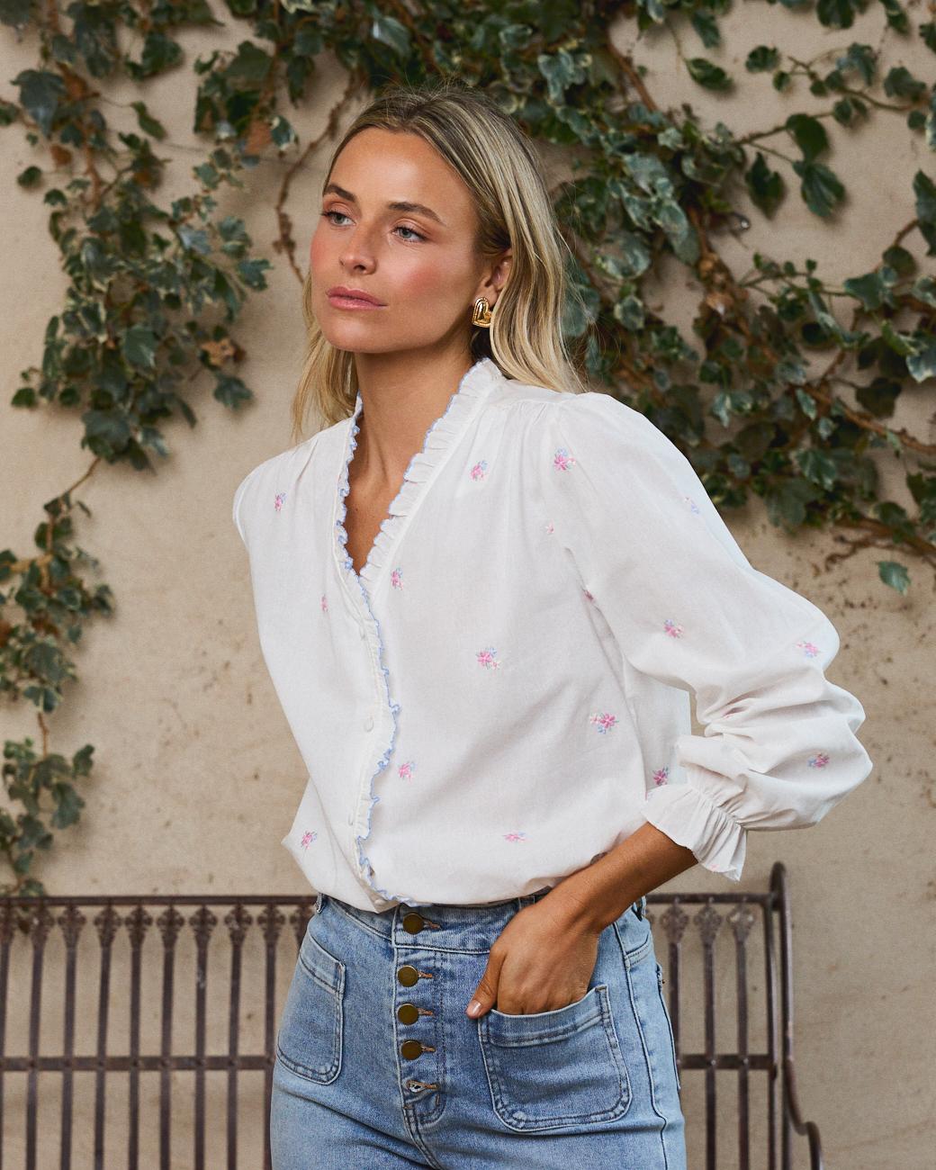 Camicia a righe Rocío