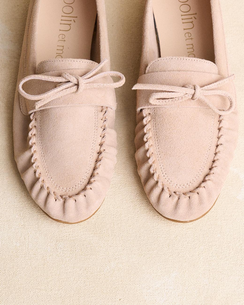 Mocassino beige Bruna