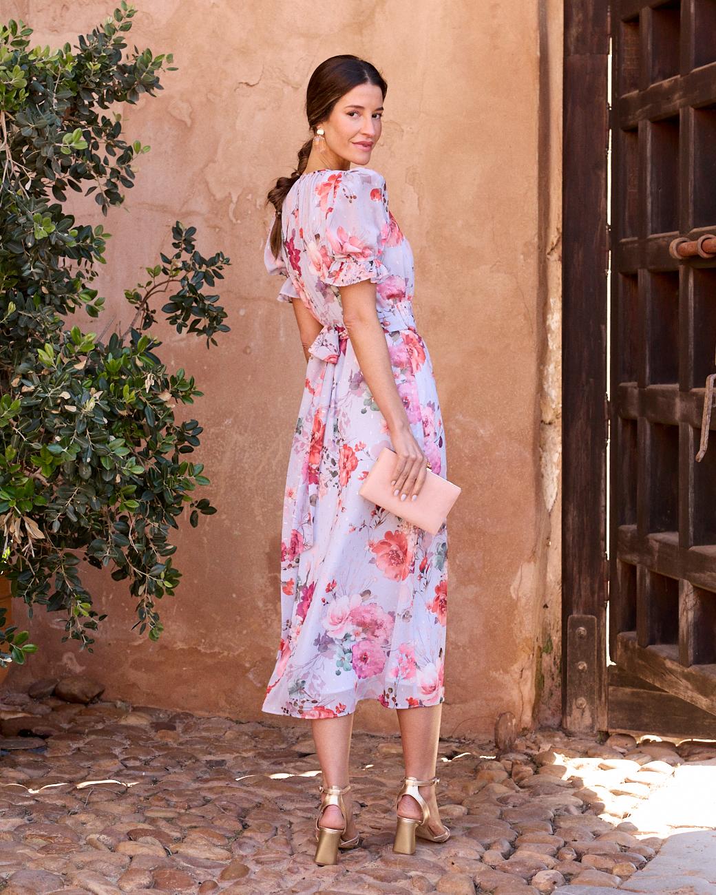 Vestito a Fiori Capuccine