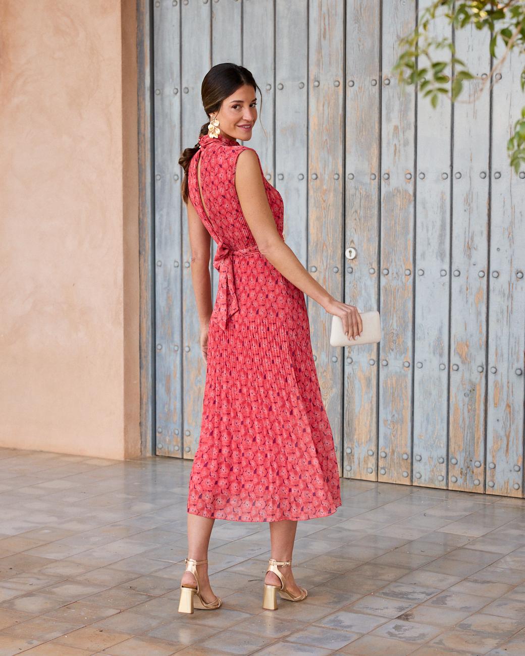 Vestito con fiori Pertina