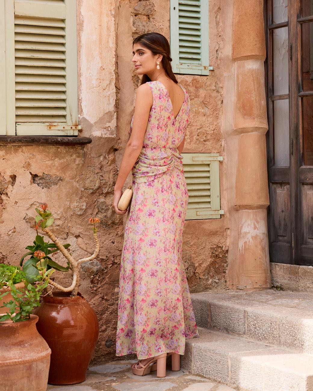 Vestito con Fiori Mariale