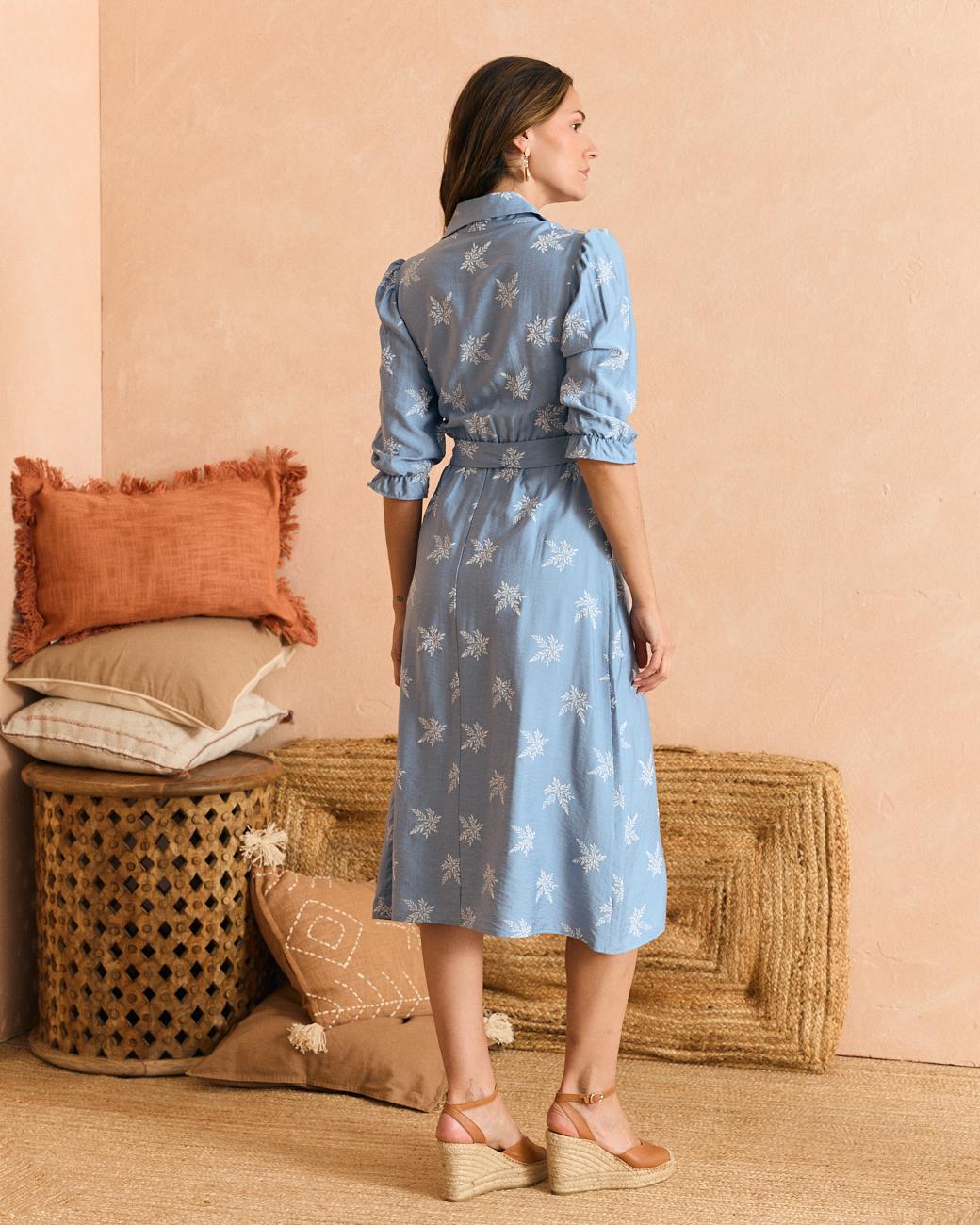 Vestito celeste Virgi