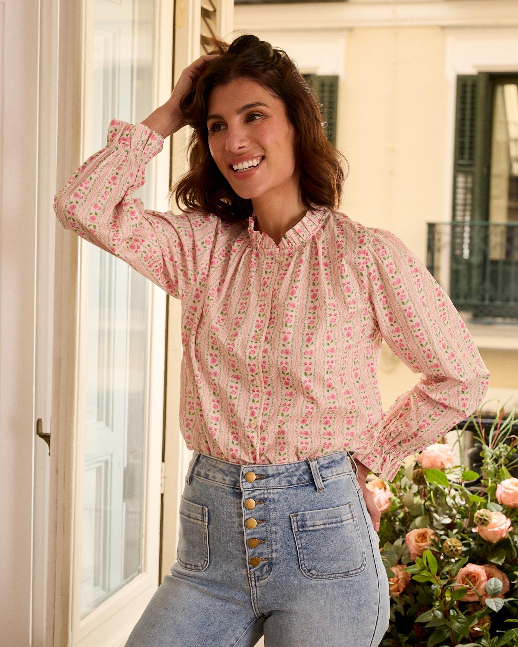 Camicia con Fiori Roberta