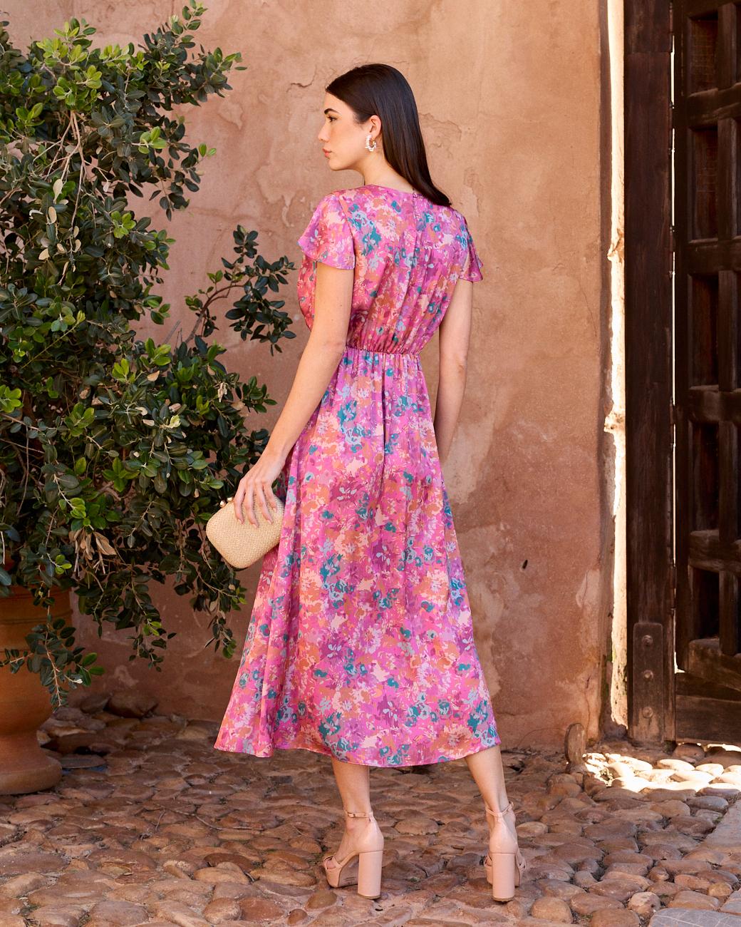 Vestito Stampa Delfina