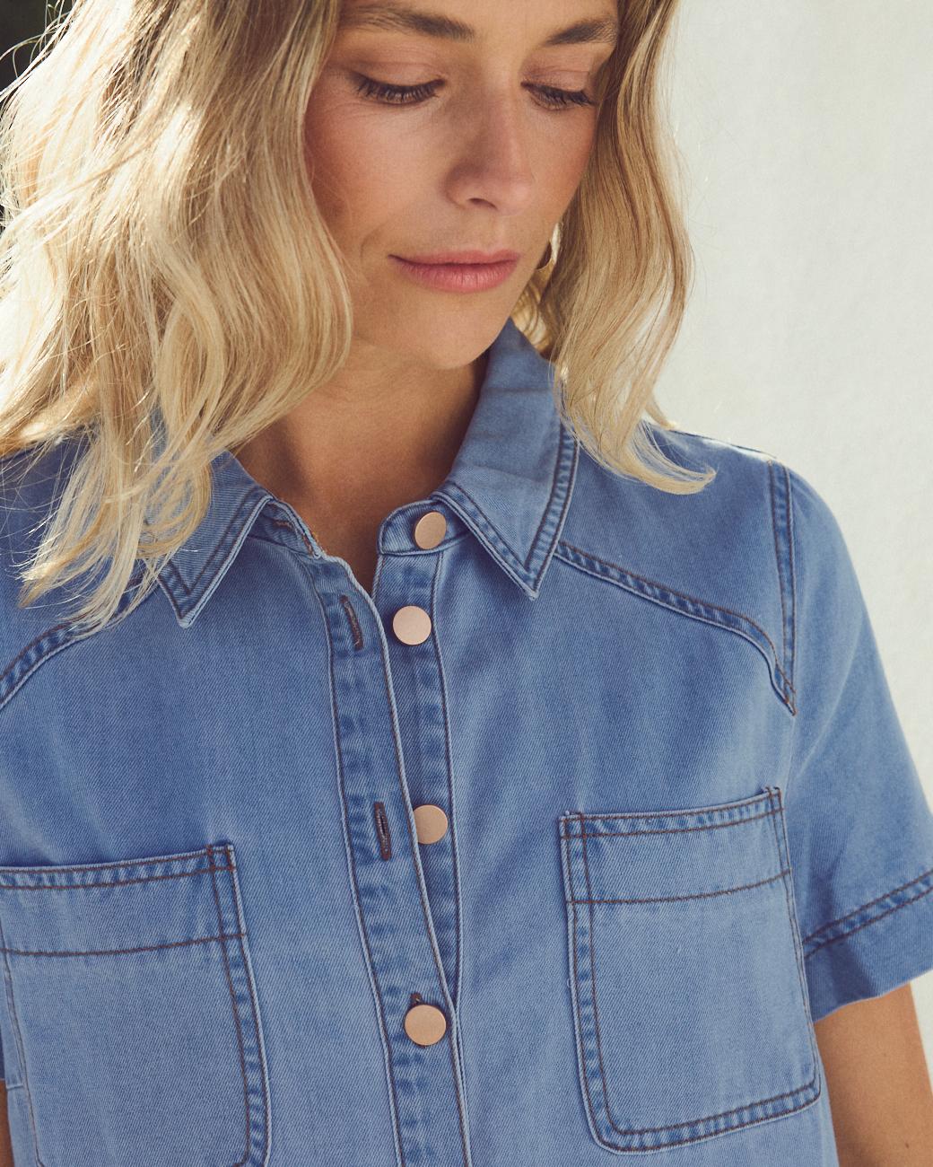 Vestito Denim Leo