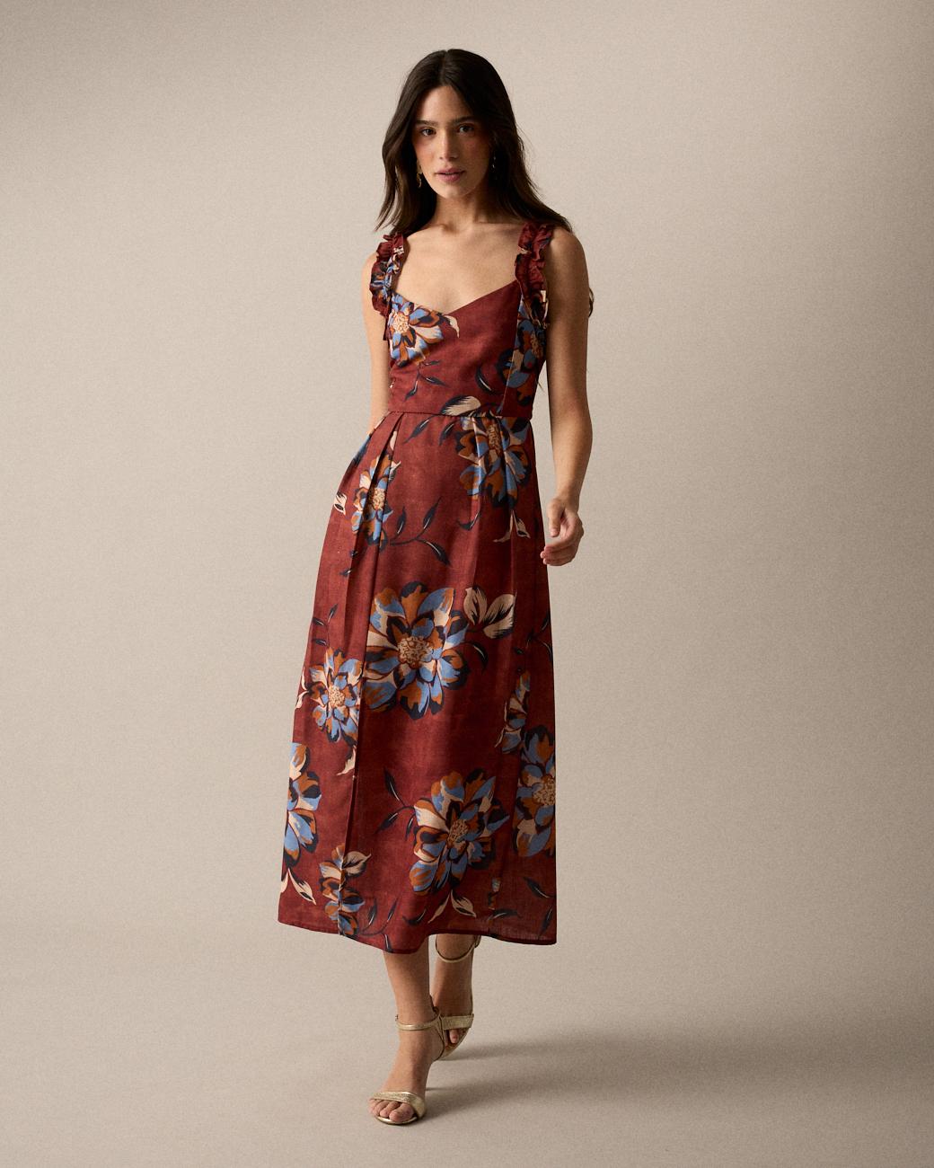 Vestito rosso Tere