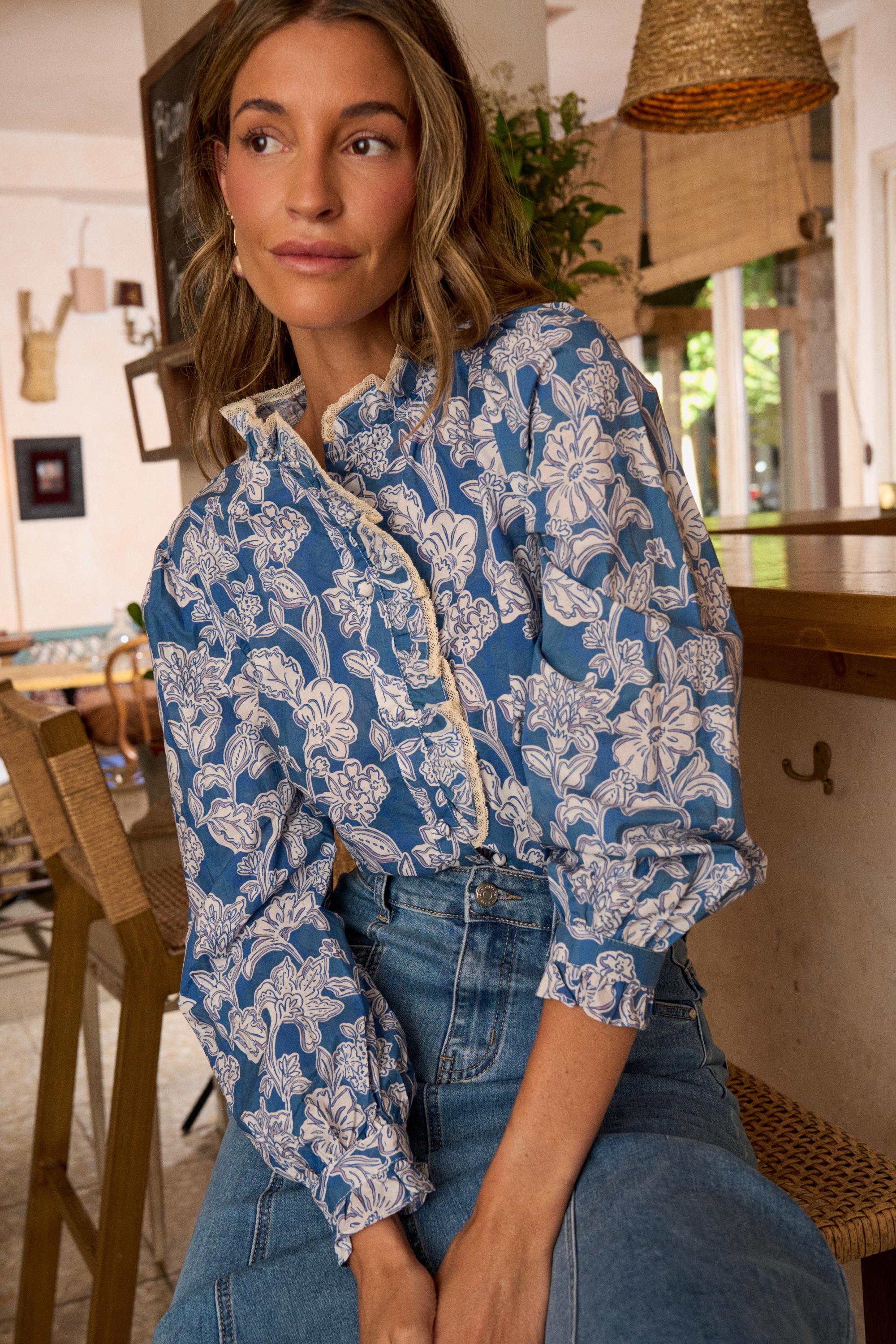 Camicia stampata Marinna