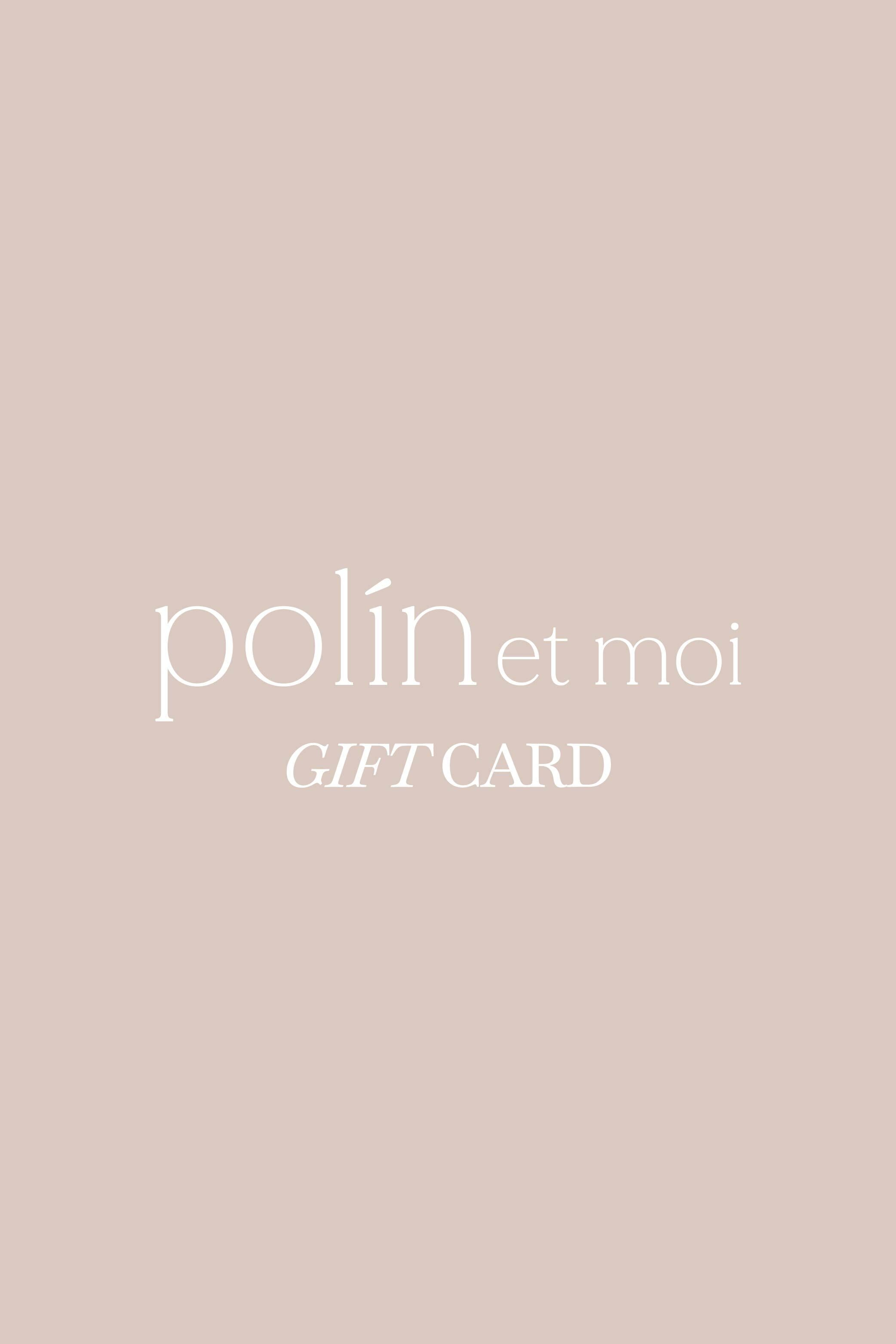 GIFT CARD POLÍN